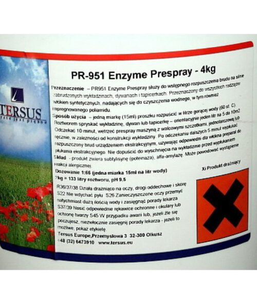 PR951 Enzyme Prespray