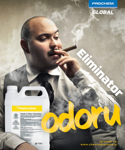 Usuwanie zapachu dymu i spalenizny (dym z papierosów - pożaru - sadzy)
