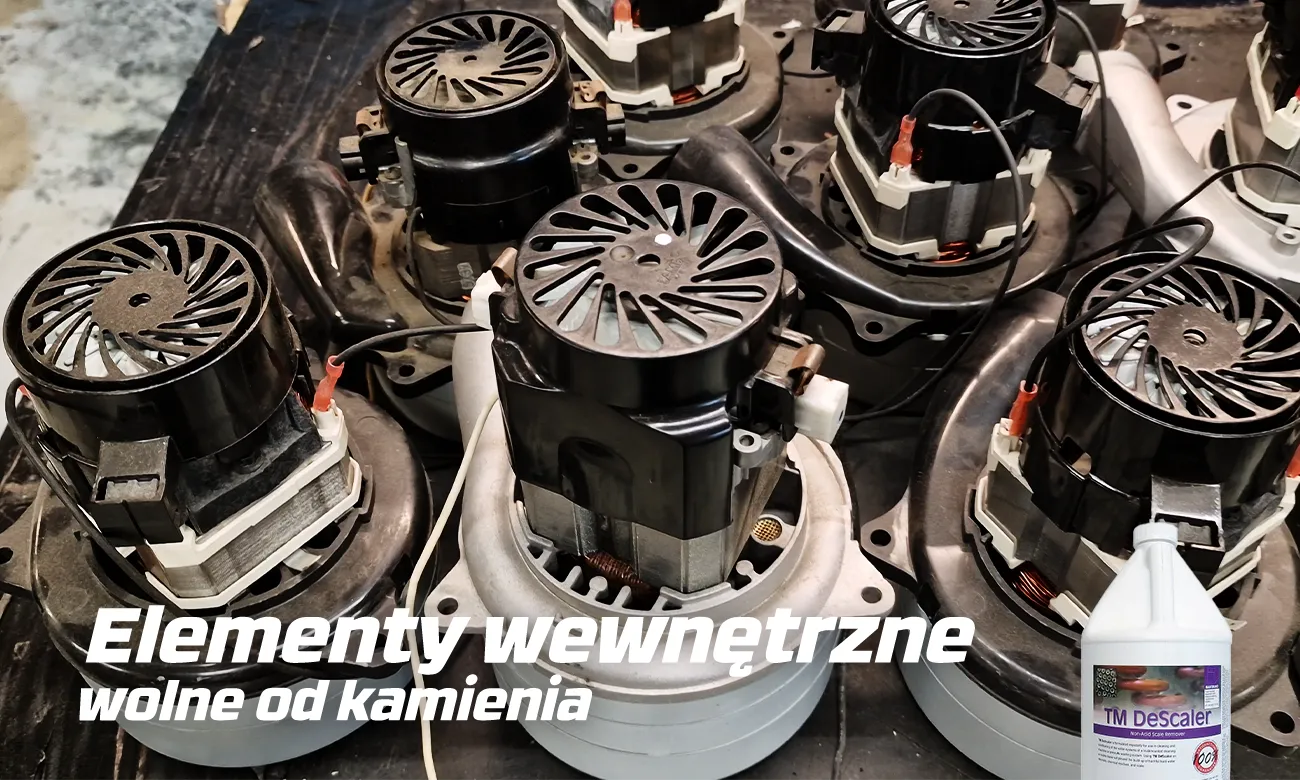 usuwanie osadu z kamienia