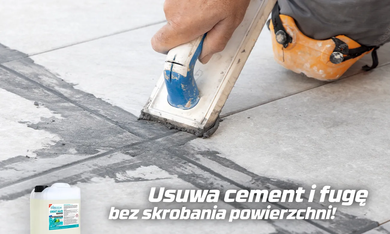 Środek do usuwania mgły zaprawy