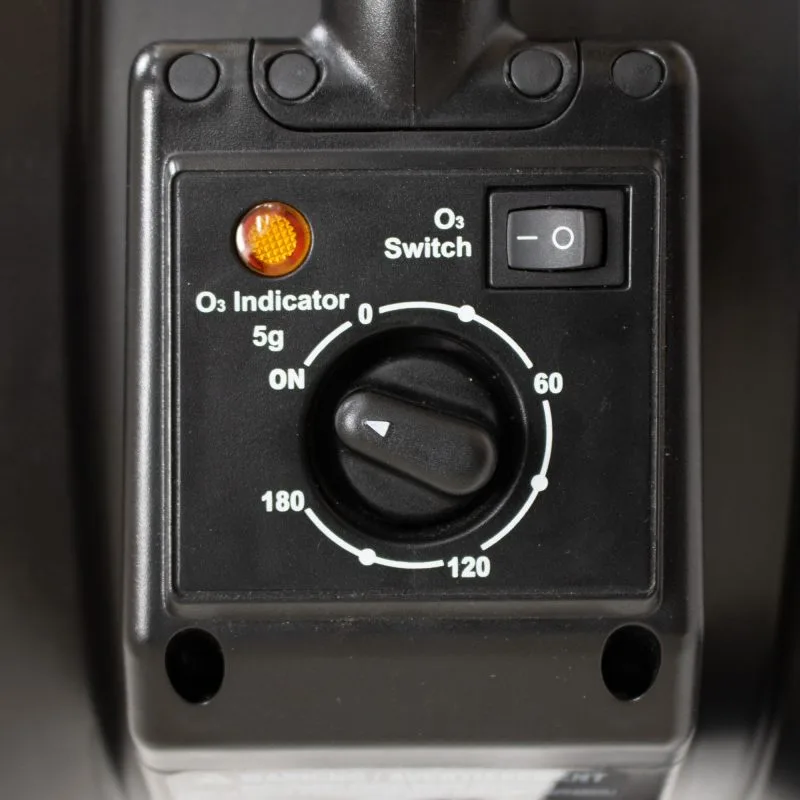 dezodoryzacja powietrza wentylatorem xpower z ozonatorem regulacja mocy ozonu