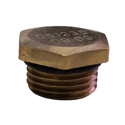 Mosiężna nakrętka