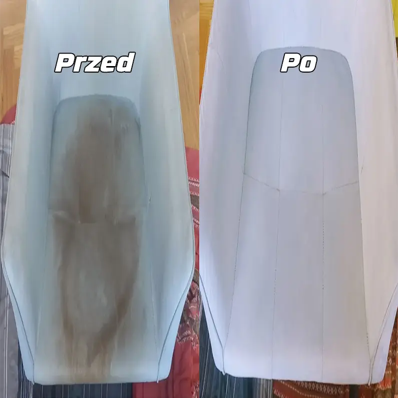 Ukazanie działania produktów WOC Atlantic Breeze + WOC Crystal Rinse